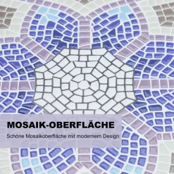 Outsunny Gartentisch Mosaiktisch Balkontisch Beistelltisch Seviertisch Rund Stahl + Keramik Blau + Weiß Ø60 X H71 Cm 11 Outsunny Gartentisch Mosaiktisch Balkontisch Beistelltisch Seviertisch Rund Stahl + Keramik Blau + Weiß Ø60 X H71 Cm -Garten- & Gewächshäuser Geschäft 279ff4880da320364f7adb12ec0108bc