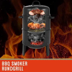 Deuba 3in1 Smoker Inkl. Thermometer Leichter Transport Räucherofen Holzkohlegrill BBQ Rundgrill Räuchertonne 21 Deuba 3in1 Smoker Inkl. Thermometer Leichter Transport Räucherofen Holzkohlegrill BBQ Rundgrill Räuchertonne -Garten- & Gewächshäuser Geschäft 27d5ddc75e62c3618777967229ac7e25