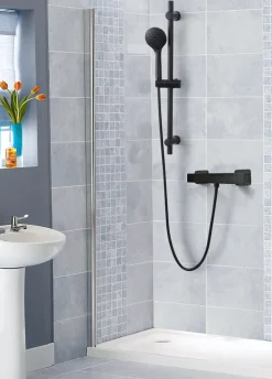 SCHWÄNLEIN® Thermostatbatterie Dusche Set,Brausebatterrerie,Brausemischer (Thermostat Brausebatterie Schwarz Eckig) 12 SCHWÄNLEIN® Thermostatbatterie Dusche Set,Brausebatterrerie,Brausemischer (Thermostat Brausebatterie Schwarz Eckig) -Garten- & Gewächshäuser Geschäft 27d8aae13e798adb732be2e813f53632