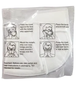 Chuanglanou Atemschutzmaske FFP2 NR Maske - Schutzmaske 25 Stück WEIß 8 Chuanglanou Atemschutzmaske FFP2 NR Maske - Schutzmaske 25 Stück WEIß -Garten- & Gewächshäuser Geschäft 27fb2469d9a517824038a1390cbf0a58 1