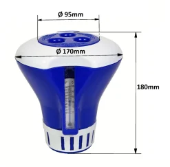 Dosierschwimmer Mit Thermometer + 1x Paradies Pool Multi Tabs 200 G, 1 Kg -Garten- & Gewächshäuser Geschäft 27fb2bf94847c1bc14be47b1a120ae0b