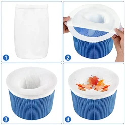 Jesunfuzhu 10 Stück Pool Skimmer Socken, Pool Filter Saver Socken Skimmer Filter Netz Für Korb Pool Zubehör -Garten- & Gewächshäuser Geschäft 2838054467ca6de279065ceab26755fa