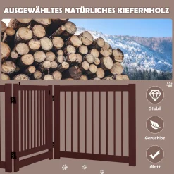 COSTWAY Schutzgitter Treppengitter Absperrgitter Hundeschutzgitter Tuerschutzgitter 3 Stücke -Garten- & Gewächshäuser Geschäft 2841c6798e0912c1719507caee4ba62c