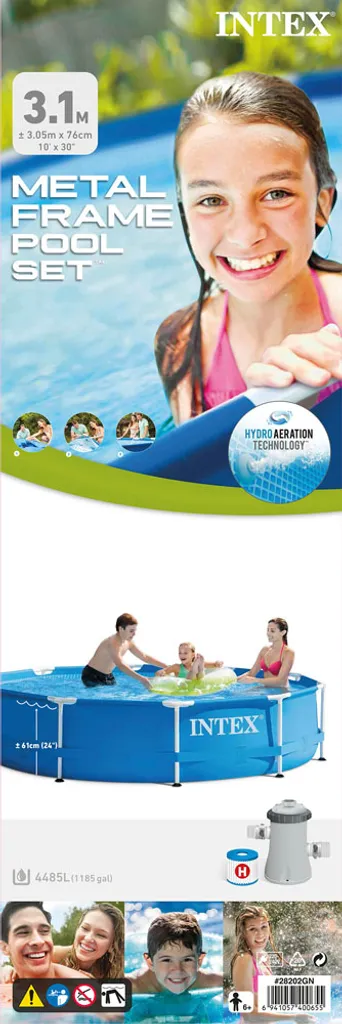 INTEX 28202GN MetallFramePool-Set Mit GS-Pumpe 19 INTEX 28202GN MetallFramePool-Set Mit GS-Pumpe – Bild 19