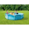 INTEX Beachside Pool-Set Mit Metallrahmen (Filterpumpe) 4.485 L
