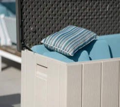 Lifetime Kunststoff Kissenbox "Harmony", Polsteraufbewahrung, 568 L Lichtgrau 72 X 151 X 70 Cm (L X B X H) 44 Lifetime Kunststoff Kissenbox "Harmony", Polsteraufbewahrung, 568 L Lichtgrau 72 X 151 X 70 Cm (L X B X H) -Garten- & Gewächshäuser Geschäft 2943e79d2d7212046c832c93906403d8