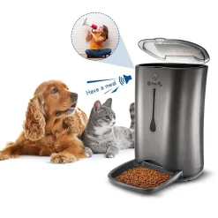 PUPPY KITTY 7L Automatischer Futterautomat Futterspender Mit Timer - Futternapf Automat Mit Timer Und LCD - Für Hund Und Katze