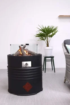 Garden Impressions Feuerstelle Cozy Living Barrel Ø60 X H62cm Schwarz -Garten- & Gewächshäuser Geschäft 29653c3370ec76624353908ecf63a790