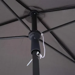 Outsunny Sonnenschirm Gartenschirm Strandschirm Balkonschirm Schirm Sonnenschutz Knickbar (Grau+Schwarz) 10 Outsunny Sonnenschirm Gartenschirm Strandschirm Balkonschirm Schirm Sonnenschutz Knickbar (Grau+Schwarz) -Garten- & Gewächshäuser Geschäft 296a733e691a3a26c1cb46b236f2073b