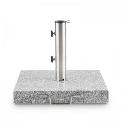 Blumfeldt Schirmherr 30SQ Sonnenschirmständer Schirmständer (4-5 Cm Stammdicke, 2 Bodenrollen Und Klapphenkel, Witterungsbeständig, Stellfläche Von 45 X 45 Cm, 30kg, Quadratisch) Silber -Garten- & Gewächshäuser Geschäft 29b2a0508b88464cd80ef2a733cf9ae8