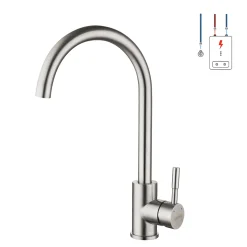 Lonheo Niederdruck Wasserhahn Einhebel Spültischarmatur Küche Armatur Für Einen Wasserboiler