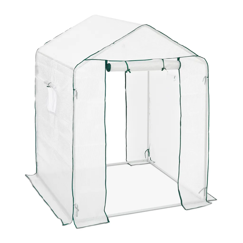 Relaxdays Gewächshaus Mit 2 Türen 1 Relaxdays Gewächshaus Mit 2 Türen