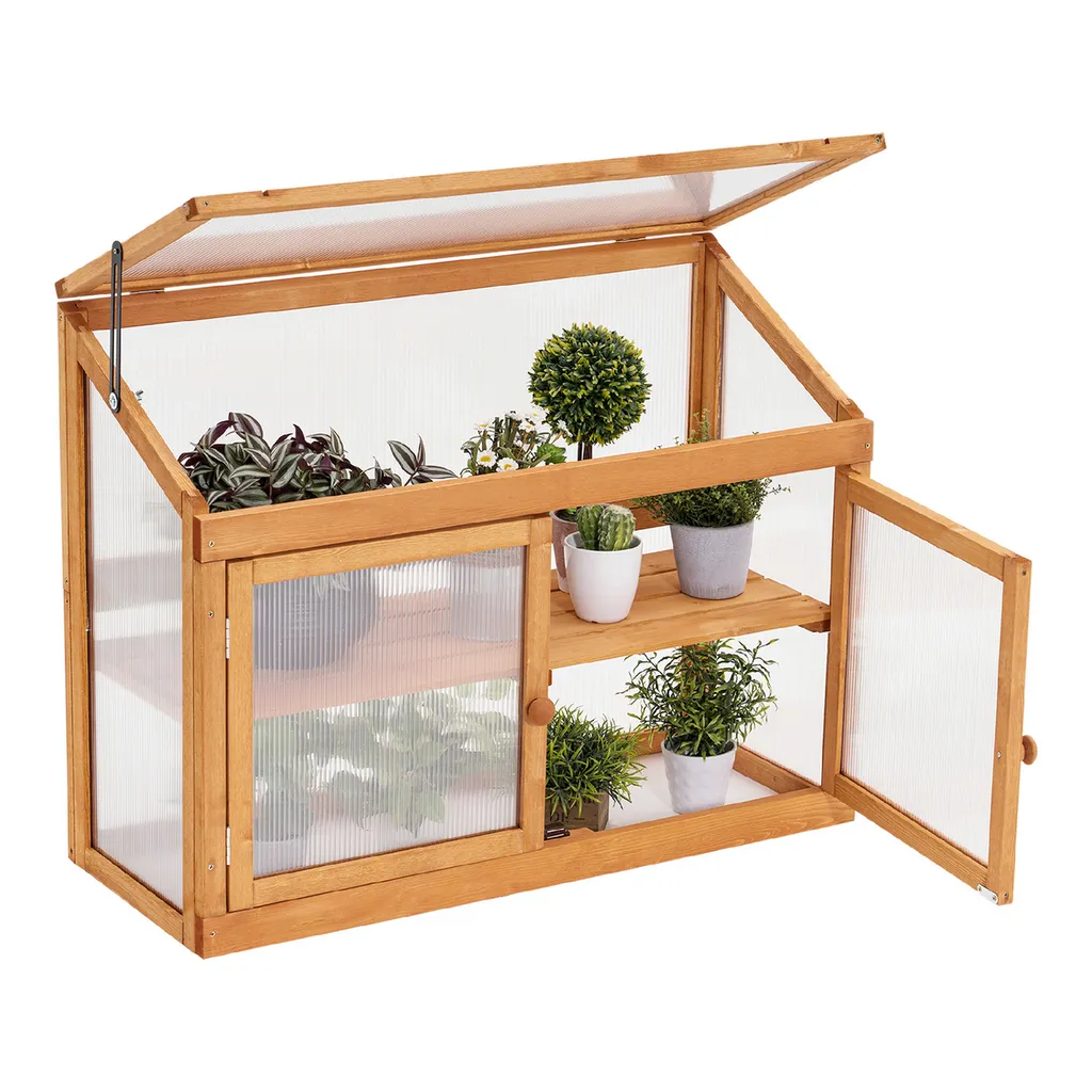 MCombo 2 Etage Höhenverstellbares Anlehngewächshaus Treibhaus Pflanzenhaus Holz 0160 6 MCombo 2 Etage Höhenverstellbares Anlehngewächshaus Treibhaus Pflanzenhaus Holz 0160 – Bild 6