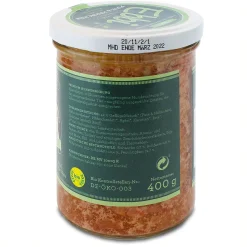 WUFF & MAU Hundefutter Pute & Hähnchen 400g Glas Mit Apfel, Karotte Und Reis Von Ebbi -Garten- & Gewächshäuser Geschäft 2a3b1d12dba44a91f551446566da1c1c