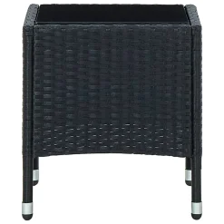 VidaXL Gartentisch Schwarz 40x40x45 Cm Poly Rattan -Garten- & Gewächshäuser Geschäft 2a74c462d9dbd67a07a1976571fefa6f