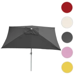 Mendler Sonnenschirm N23, Gartenschirm, 2x3m Rechteckig Neigbar, Polyester/Alu 4,5kg Anthrazit 17 Mendler Sonnenschirm N23, Gartenschirm, 2x3m Rechteckig Neigbar, Polyester/Alu 4,5kg Anthrazit -Garten- & Gewächshäuser Geschäft 2a8662338584773d261d6d19da5d6141