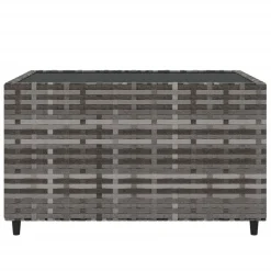 VidaXL 4-tlg. Garten-Lounge-Set Mit Kissen Grau Poly Rattan -Garten- & Gewächshäuser Geschäft 2aa2c2d8f807b494643e7fd15caa555a