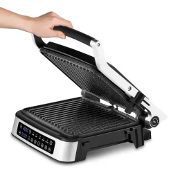 ZEEGMA Elektrischer Kontaktgrill Und Sandwichtoaster 2100W | Herausnehmbare Heizplatten, 2in1, 180 ° Klappbar, ILAG-Antihaftbeschichtung, Tropfschale, Akustische Benachrichtigungen, Timer, Die Möglichkeit Vom Waschen In Der Spülmaschine -Garten- & Gewächshäuser Geschäft 2aeec10dc7c7fc8b1d3ca1d123bb31c5