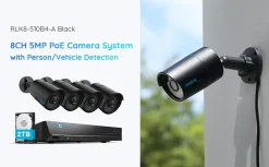 Reolink 5MP Überwachungskamera Set, 4XPoE IP-Überwachung Aussen Mit Smarter Personenerkennung Und Fahrzeugerkennung, 8CH 2TB HDD NVR Für 24/7 Videoüberwachung, RLK8-510B4-A Schwarz 20 Reolink 5MP Überwachungskamera Set, 4XPoE IP-Überwachung Aussen Mit Smarter Personenerkennung Und Fahrzeugerkennung, 8CH 2TB HDD NVR Für 24/7 Videoüberwachung, RLK8-510B4-A Schwarz -Garten- & Gewächshäuser Geschäft 2b08c34d075ada58a41a037833012d14