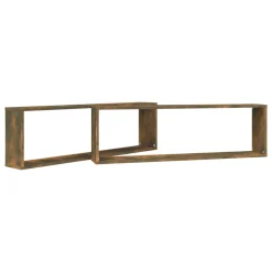 VidaXL Wandregale 2 Stk. Räuchereiche 100x15x30 Cm Holzwerkstoff -Garten- & Gewächshäuser Geschäft 2b3042c914d8045ce7202bf296d3a5c5