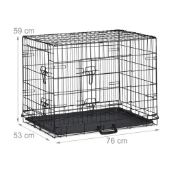 Relaxdays Faltbarer Hundekäfig Mit Boden -Garten- & Gewächshäuser Geschäft 2b3a1e9f296eeaa28d6aed57eca2049b