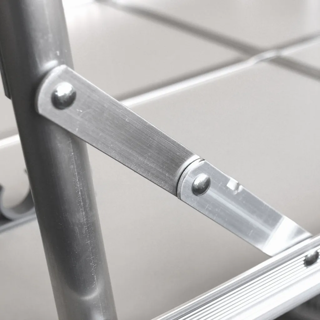 Wohaga 3tlg. Campingmöbel-Set Tisch 75x55cm + 2x Klappstuhl Rot 5 Wohaga 3tlg. Campingmöbel-Set Tisch 75x55cm + 2x Klappstuhl Rot – Bild 5