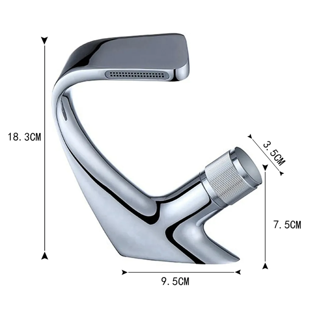 F-Beast Waschtisch Armatur Wasserfall Bad Wasserhahn Einhandmischer Waschbecken +60cm Wasserschlauch 4 F-Beast Waschtisch Armatur Wasserfall Bad Wasserhahn Einhandmischer Waschbecken +60cm Wasserschlauch – Bild 4