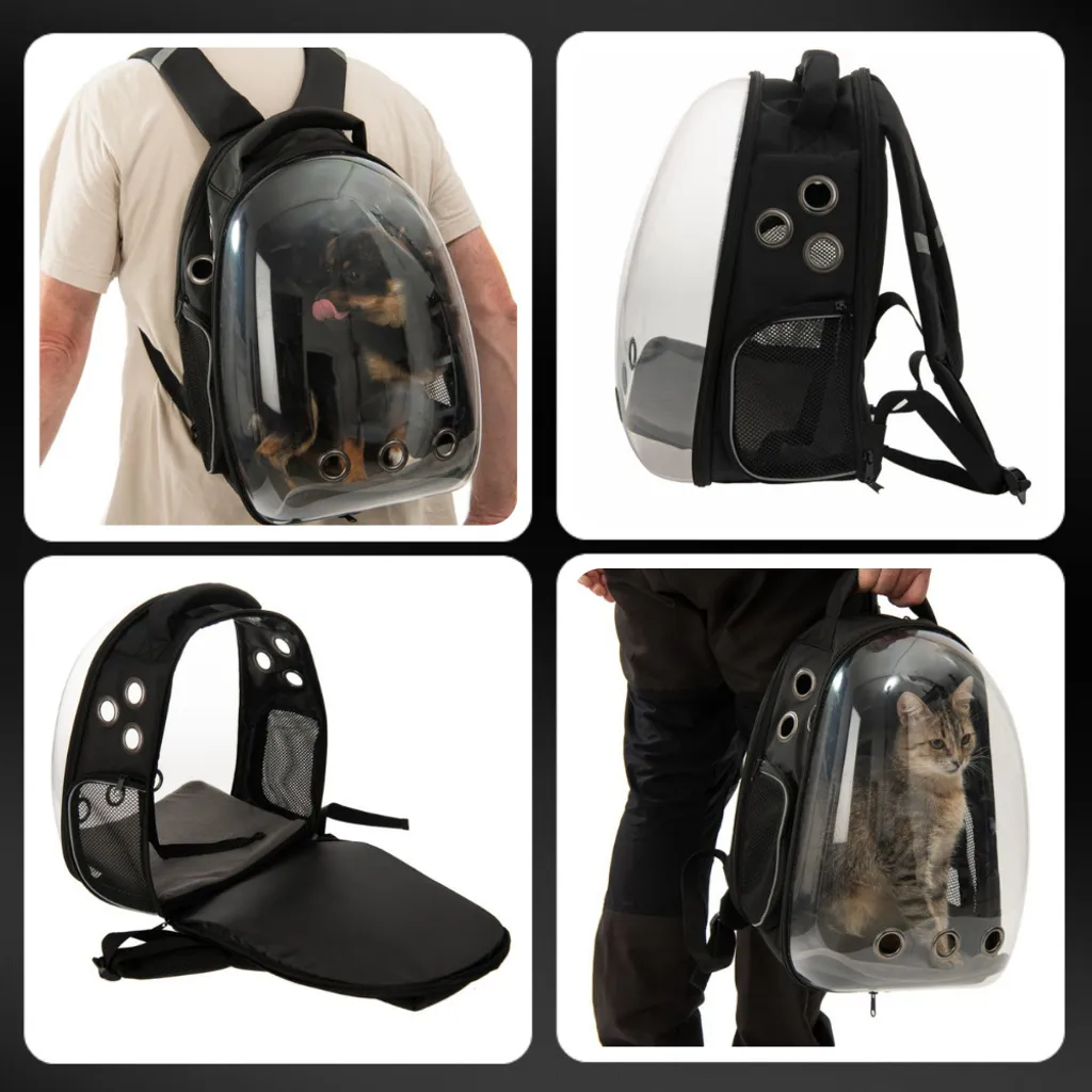JAMKO RUCKSACKTRANSPORTER FÜR CAT SPACE BACKPACK | Haustierträger Transparenter Rucksack Tragbare Hunde Und Katzen Outdoor-Tragetasche Atmungsaktives Kapsel-Design 180-Grad-Besichtigung Für Haustiere Reisen, Gehen 4 JAMKO RUCKSACKTRANSPORTER FÜR CAT SPACE BACKPACK | Haustierträger Transparenter Rucksack Tragbare Hunde Und Katzen Outdoor-Tragetasche Atmungsaktives Kapsel-Design 180-Grad-Besichtigung Für Haustiere Reisen, Gehen – Bild 4