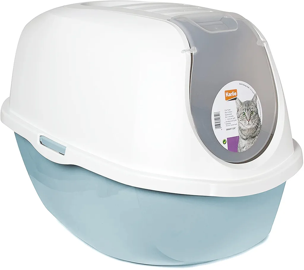 Karlie Smart Cat Kora - Katzentoilette - Aqua - 52x39x41 Cm 2 Karlie Smart Cat Kora - Katzentoilette - Aqua - 52x39x41 Cm – Bild 2