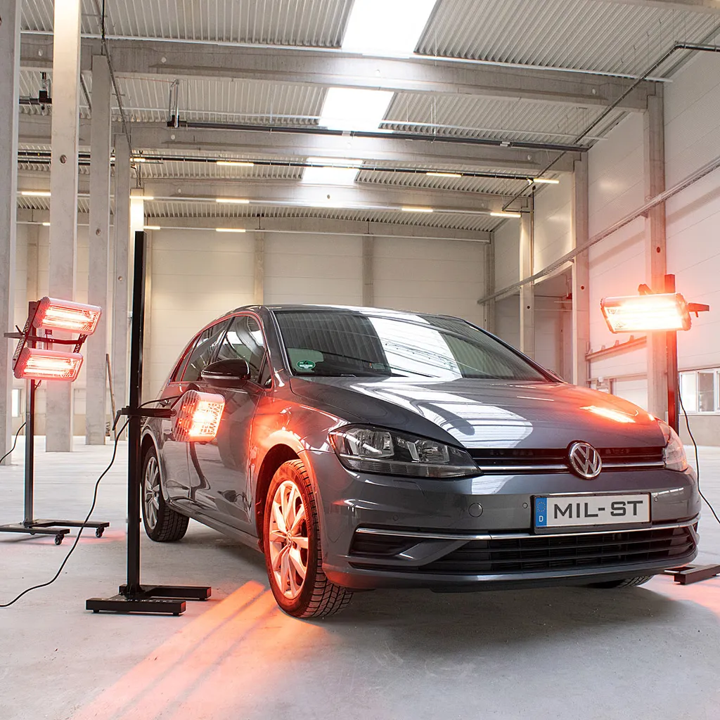 STAHLWERK Infrarot Lacktrockner 2.400 W Mit Stativ Infrarottrockner IR Strahler 9 STAHLWERK Infrarot Lacktrockner 2.400 W Mit Stativ Infrarottrockner IR Strahler – Bild 9