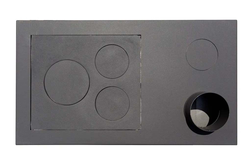 Prometey Kaminofen Mit Backfach Und Herdplatte Perfect Eco Schwarz Links Holzofen 7 KW Kamin Ofen Holz Werkstattofen Hüttenofen Heizofen Gartenofen 8 Prometey Kaminofen Mit Backfach Und Herdplatte Perfect Eco Schwarz Links Holzofen 7 KW Kamin Ofen Holz Werkstattofen Hüttenofen Heizofen Gartenofen – Bild 8