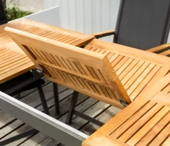 Dehner Auszugstisch Colmar, 152/210 X 89 X 76 Cm, Aluminium/FSC® Teakholz, Natur -Garten- & Gewächshäuser Geschäft 2c681d22d292e08a0f083460c1b9582f