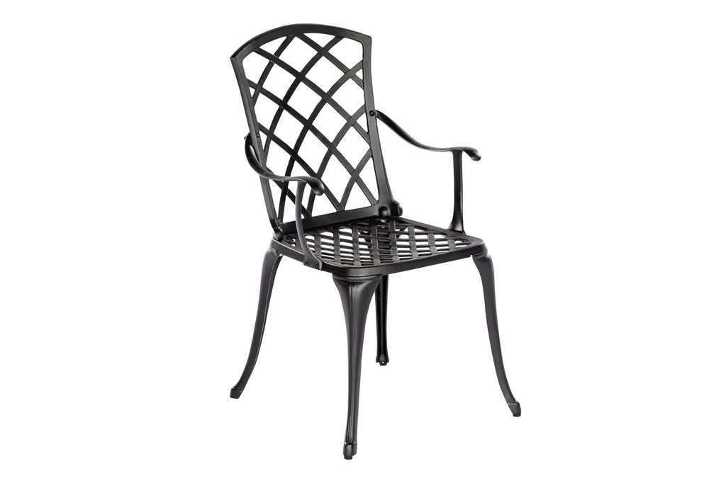 Merxx Sessel "Rhodos" - Aluminiumguss Graphit 1 Merxx Sessel "Rhodos" - Aluminiumguss Graphit