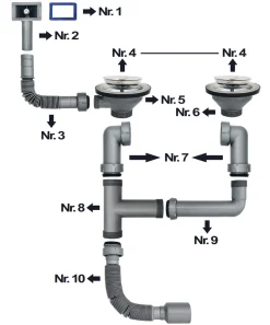 Keton Design Edelstahl-Einbauspüle 2 Becken 78x44cm 8 Keton Design Edelstahl-Einbauspüle 2 Becken 78x44cm -Garten- & Gewächshäuser Geschäft 2cb61216833790eb7acd94a1a86143b0