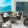 Destiny Loungegruppe Palma Luna Vintage Grau Lounge Dininglounge Sitzgruppe Sofaset