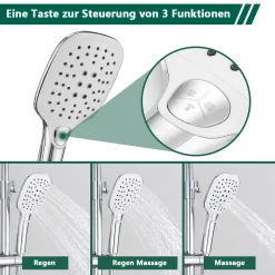 Aihom Duschsystem Mit Thermostat 40℃ Duscharmatur Duschset Mit Rainshower Handbrause Duschkopf Regendusche Dusche Armatur Duschpaneel Duschset Mit Regal 15 Aihom Duschsystem Mit Thermostat 40℃ Duscharmatur Duschset Mit Rainshower Handbrause Duschkopf Regendusche Dusche Armatur Duschpaneel Duschset Mit Regal -Garten- & Gewächshäuser Geschäft 2ccc7460edaacde79f48aafc8199ba1a