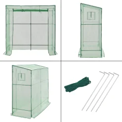 En.casa Gewächshaus Vlaardingen 198x78x200cm Mit Pultdach Foliengewächshaus Treibhaus Für Tomaten Stahlrahmen Grün 11 En.casa Gewächshaus Vlaardingen 198x78x200cm Mit Pultdach Foliengewächshaus Treibhaus Für Tomaten Stahlrahmen Grün -Garten- & Gewächshäuser Geschäft 2cdcad38c5516c471944fc9150d34be8