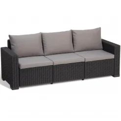 ALLIBERT By KETER Allibert California Sofa 3, Anthrazit