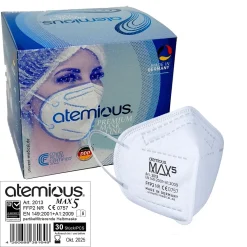 Univent Medical GmbH Atemious MAX5 Komfort Vlies FFP2 Atemschutzmaske Germany Mit Ift Rosenheim Zertifikat Lose Oder Einzeln Verpackt, Menge:30 Stck., Verpackung:lose Im Beutel 11 Univent Medical GmbH Atemious MAX5 Komfort Vlies FFP2 Atemschutzmaske Germany Mit Ift Rosenheim Zertifikat Lose Oder Einzeln Verpackt, Menge:30 Stck., Verpackung:lose Im Beutel -Garten- & Gewächshäuser Geschäft 2d415fc8cf3d8c09ba3d2c950e2696f3