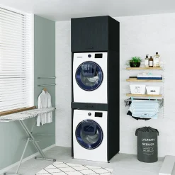 Roomartstore.de Roomart - Waschmaschinenschrank Für Trockner & Waschmaschine - Mit Ausziehbrett - Weiß - Schwarz Eiche: Weiß / + Ohne Klappschrank 55 Roomartstore.de Roomart - Waschmaschinenschrank Für Trockner & Waschmaschine - Mit Ausziehbrett - Weiß - Schwarz Eiche: Weiß / + Ohne Klappschrank -Garten- & Gewächshäuser Geschäft 2d7cd5790c49a1b432fc0e9cf7e1d3fe