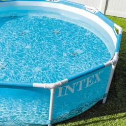 INTEX Beachside Pool-Set Mit Metallrahmen (Filterpumpe) 4.485 L -Garten- & Gewächshäuser Geschäft 2d8223b1dcd51e34011731d417055f19