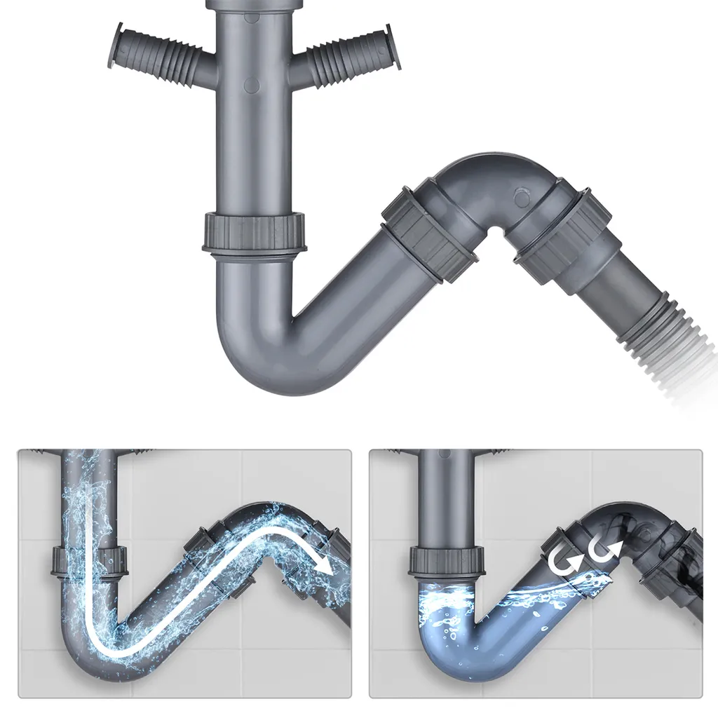 Auralum Rechteckige Küchenspüle 55 * 45CM, Edelstahl Einbau Spülbecken Ab 60er Unterschrank Inkl. Ablaufgarnitur, Schwarzgrau 6 Auralum Rechteckige Küchenspüle 55 * 45CM, Edelstahl Einbau Spülbecken Ab 60er Unterschrank Inkl. Ablaufgarnitur, Schwarzgrau – Bild 6