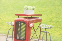 Esschert Design Traktortisch Rot; IH033 -Garten- & Gewächshäuser Geschäft 2dc65d3b3145ae63d546a6d5a988be12