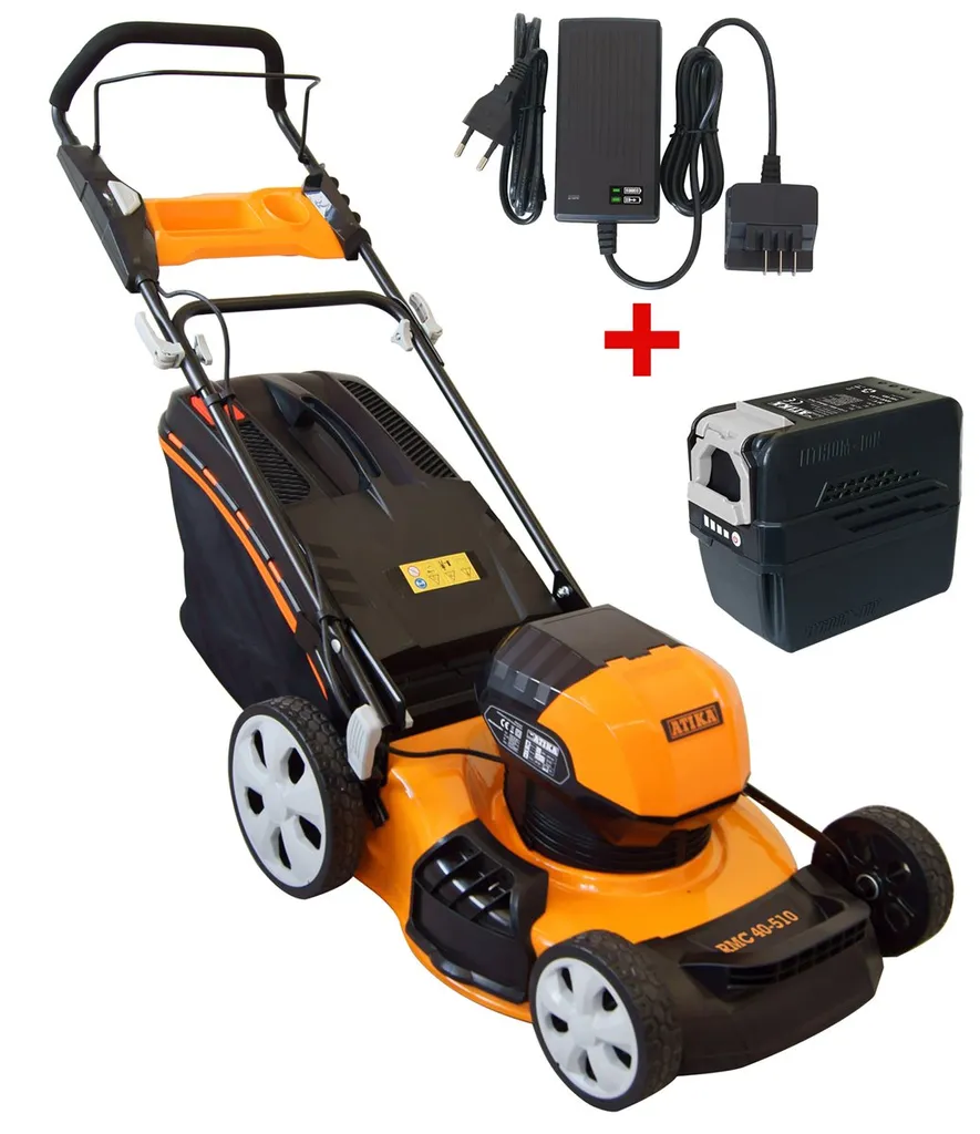 ATIKA RMC 40-510 Akku Profi Rasenmäher Mäher | 4,0 Ah, 36 V | Ladegerät 1 ATIKA RMC 40-510 Akku Profi Rasenmäher Mäher | 4,0 Ah, 36 V | Ladegerät