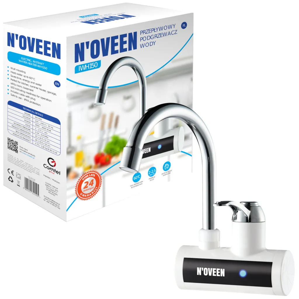N'OVEEN Noveen - Warmwasserbereiter IWH150 6 N'OVEEN Noveen - Warmwasserbereiter IWH150 – Bild 6