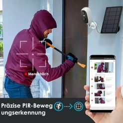 IeGeek 2K 3MP Überwachungskamera Aussen Akku Mit Solarpanel 32G SD-Karte, WLAN Kamera Outdoor Mit Farbnachtsicht, PIR Bewegungsmelder, 2-Wege Audio, Cloud Storage, IP65, 2,4 GHz 16 IeGeek 2K 3MP Überwachungskamera Aussen Akku Mit Solarpanel 32G SD-Karte, WLAN Kamera Outdoor Mit Farbnachtsicht, PIR Bewegungsmelder, 2-Wege Audio, Cloud Storage, IP65, 2,4 GHz -Garten- & Gewächshäuser Geschäft 2e5fdaab26d1be16b7a87a557797b999