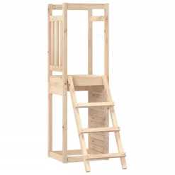 VidaXL Spielturm Mit Leiter Kletterwand Massivholz Kiefer -Garten- & Gewächshäuser Geschäft 2f00fc4fbacad23966a987c1a5edcd9d