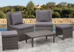 Mendler 2x Poly-Rattan Sessel HWC-G16, Lounge-Rattanstuhl Gartenstuhl, Gastronomie Schwarz, Kissen Hellgrau 18 Mendler 2x Poly-Rattan Sessel HWC-G16, Lounge-Rattanstuhl Gartenstuhl, Gastronomie Schwarz, Kissen Hellgrau -Garten- & Gewächshäuser Geschäft 2f0eb3130ba4492223a87dd610bf4f1b