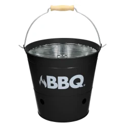 ECD Germany Grilleimer Ø 25cm Mit Grillrost Und Tragegriff, Eimergrill Aus Edelstahl In Matt Schwarz, Minigrill Mit Belüftung, Campinggrill Holzkohlegrill BBQ Grill Picknickgrill Grillkübel Feuerkübel 13 ECD Germany Grilleimer Ø 25cm Mit Grillrost Und Tragegriff, Eimergrill Aus Edelstahl In Matt Schwarz, Minigrill Mit Belüftung, Campinggrill Holzkohlegrill BBQ Grill Picknickgrill Grillkübel Feuerkübel -Garten- & Gewächshäuser Geschäft 2f219defacde1e7c226d4c64935af6a1