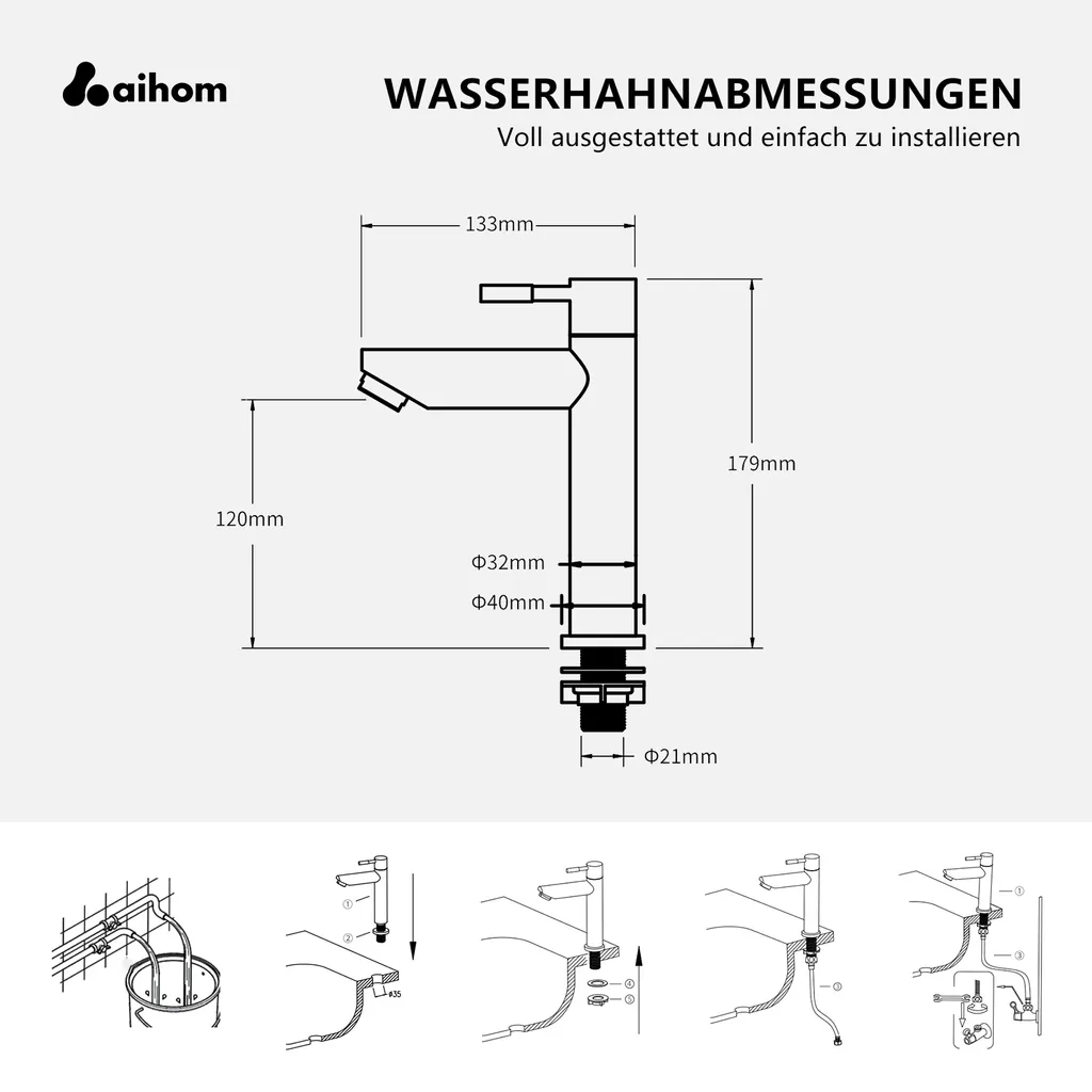 Aihom Kaltwasser Armatur Für Bad Wasserhahn Bad Kaltwasserhahn Standventil Schwarz Wasserhahn Armatur Bad Badarmaturen 10 Aihom Kaltwasser Armatur Für Bad Wasserhahn Bad Kaltwasserhahn Standventil Schwarz Wasserhahn Armatur Bad Badarmaturen – Bild 10